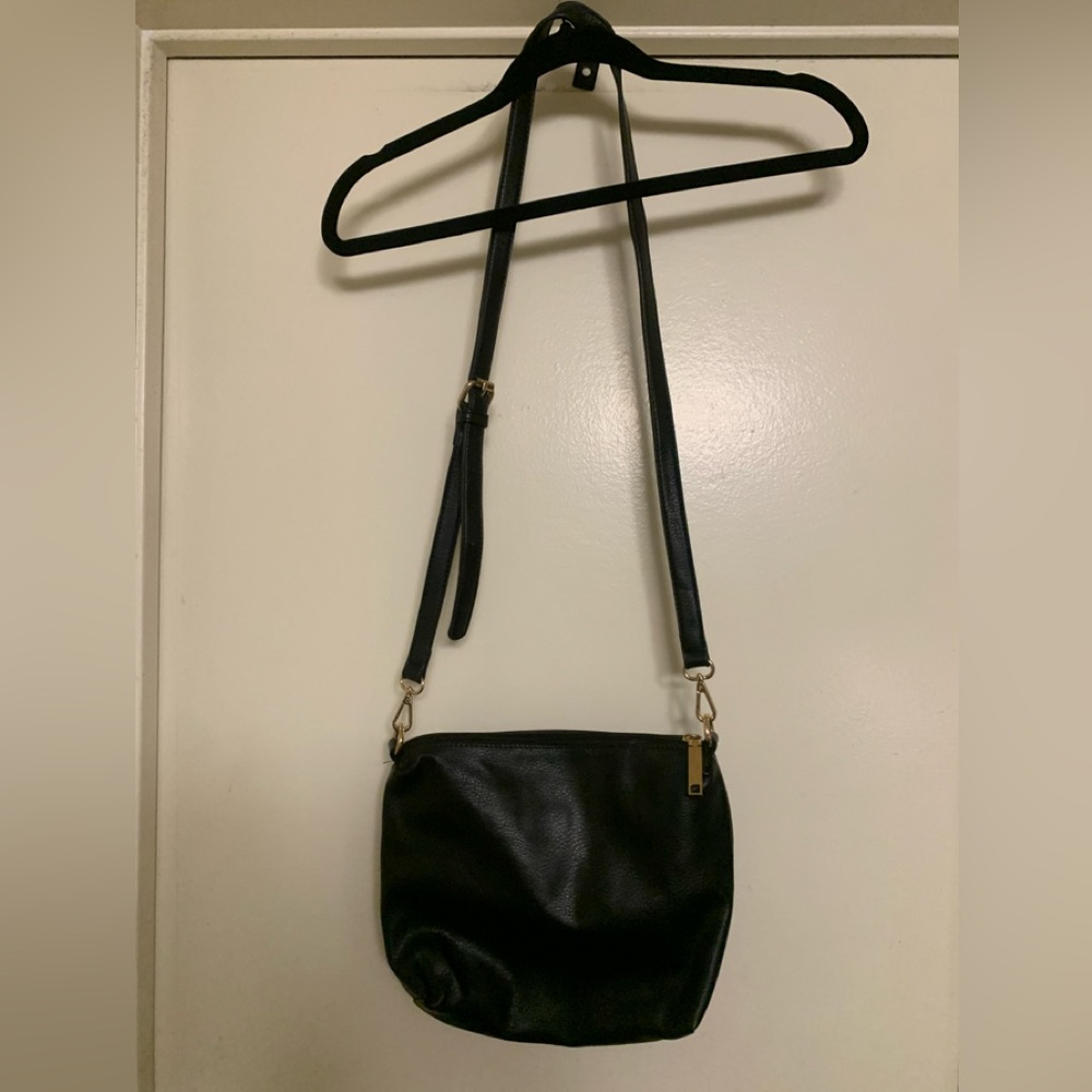 Black crossbody bag
